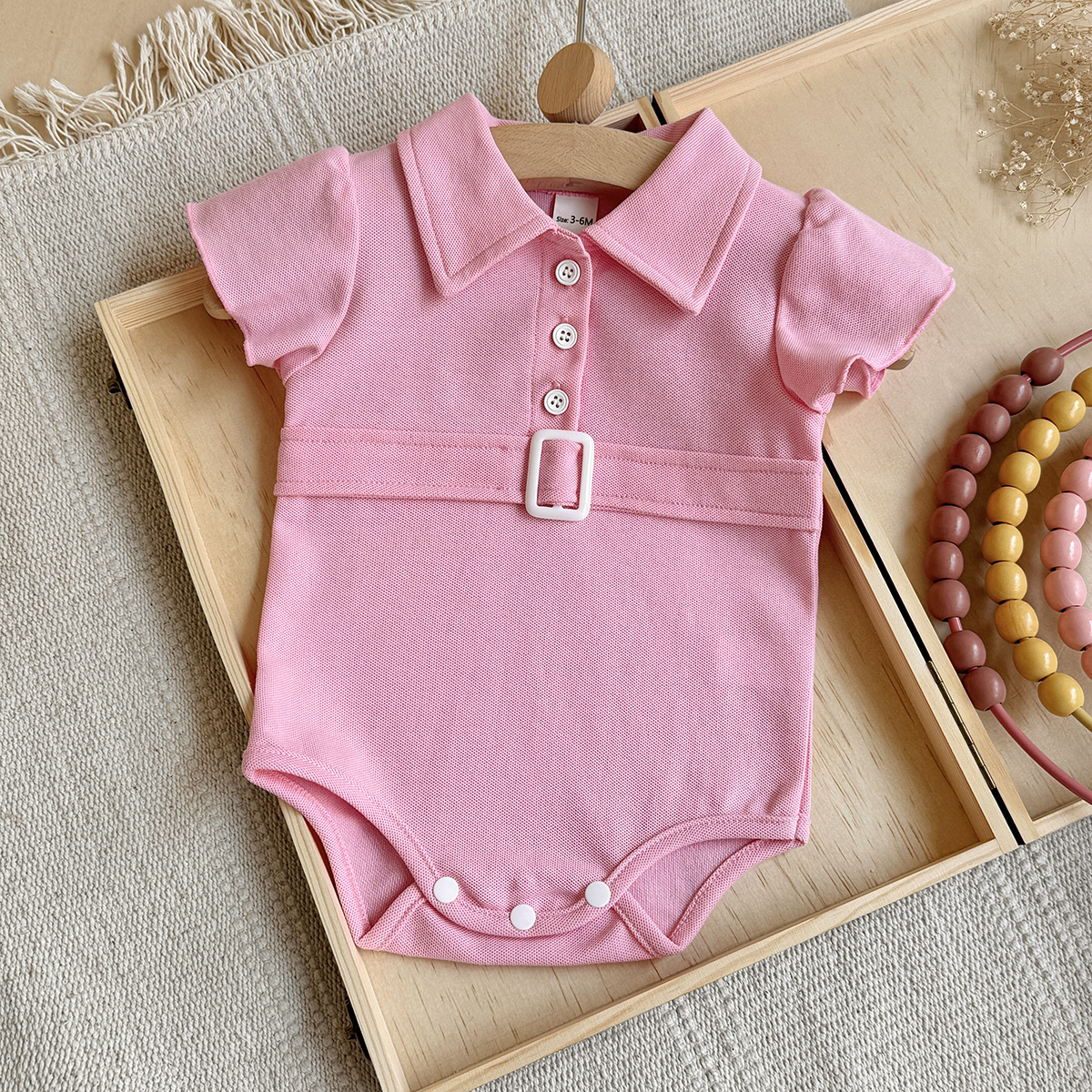Baby Clothing Online - Summer Baby Girl Minimalist Solid Color