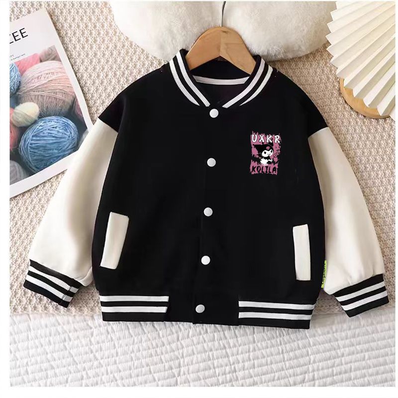 Baby Clothing Model - Sanrio kuromi girls baseball jacket baby