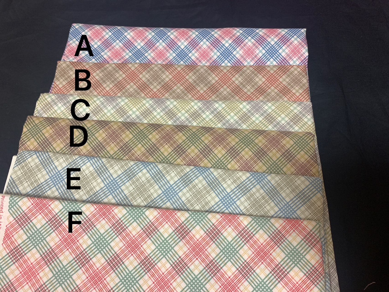 Baby Clothing Country - Country House Plaid Handmade Quilted Cotton