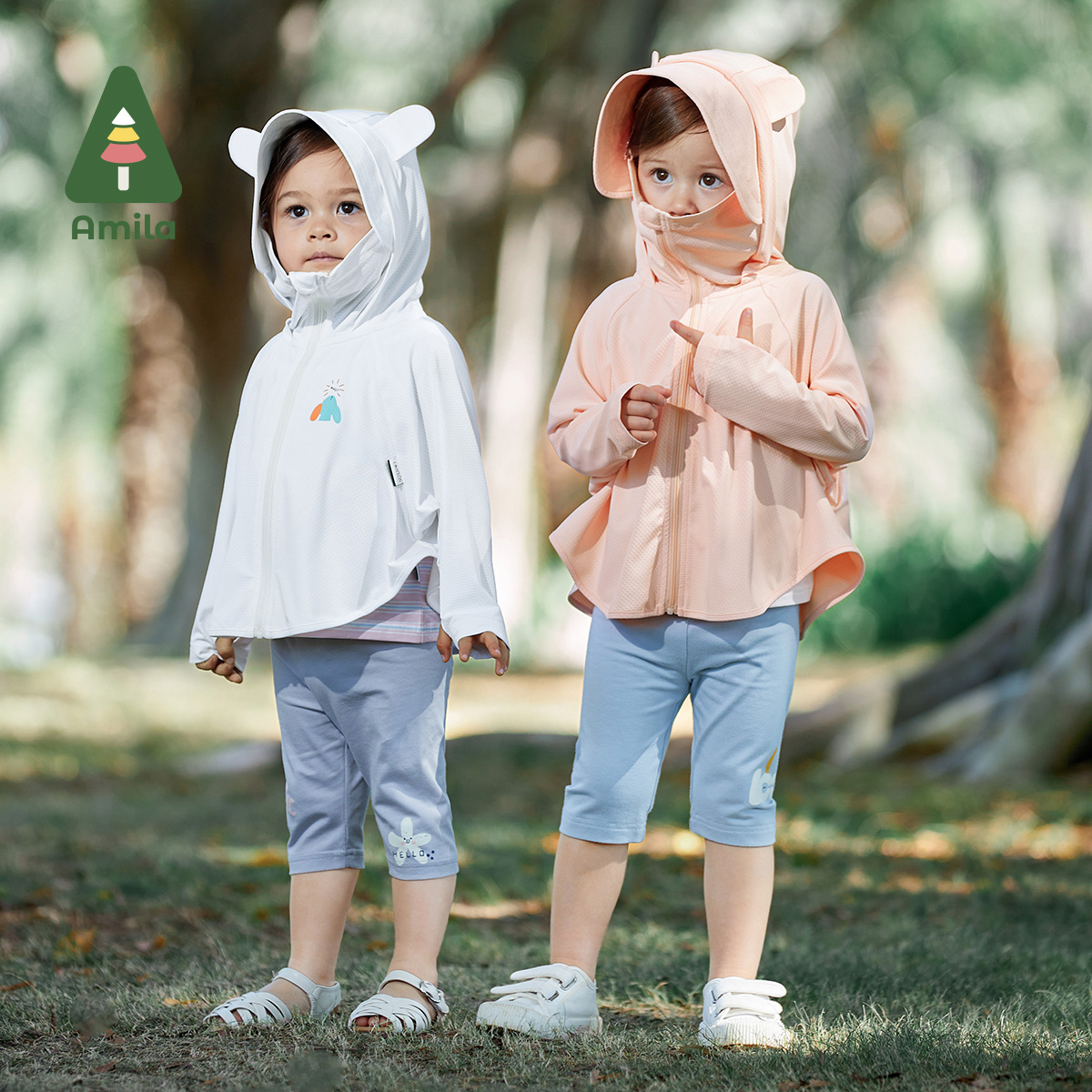 Baby Clothing Model - Amila Baby Girl's Sunscreen Clothing 2026