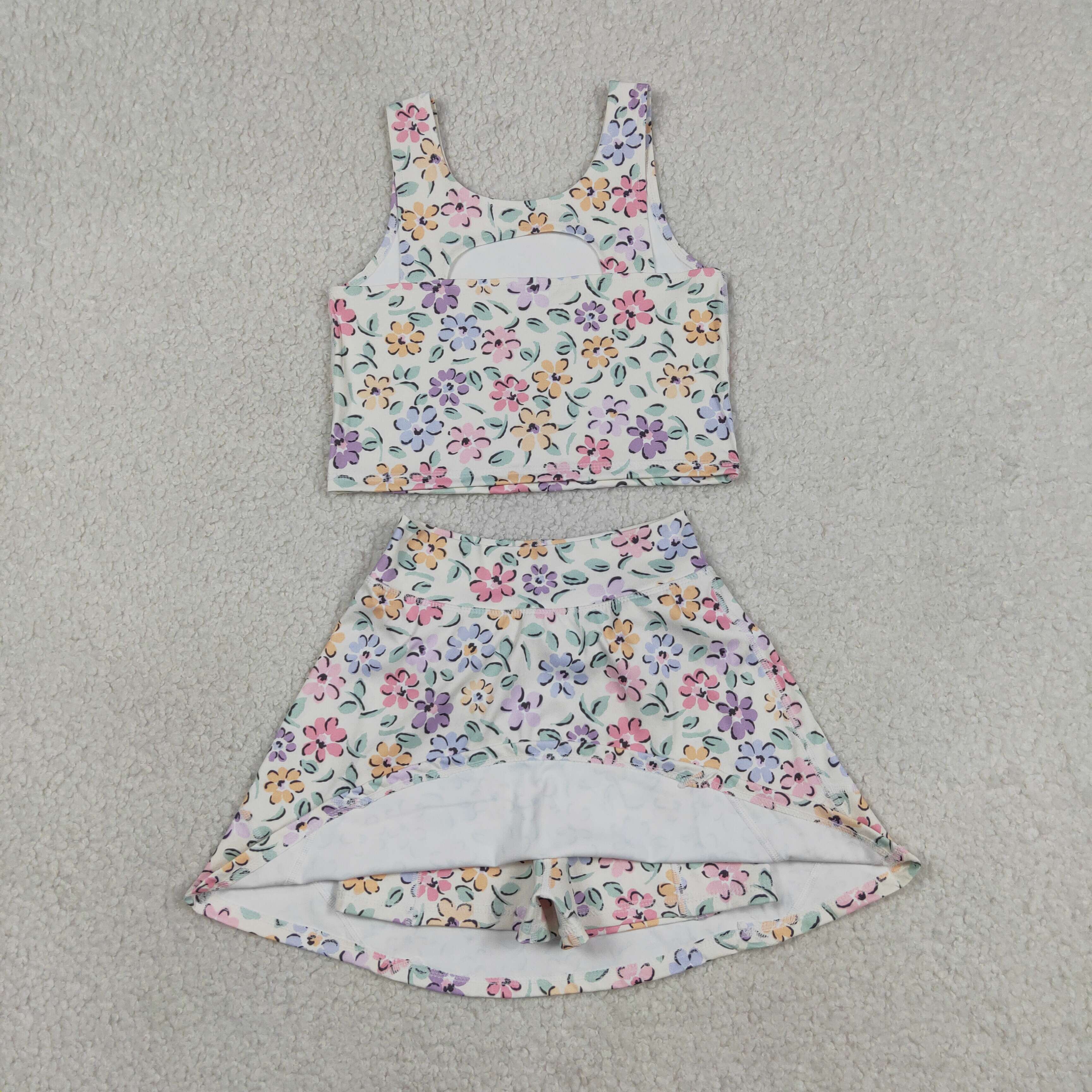 Baby Yoga Clothing - Wholesale Baby Girl Yoga Active Floral