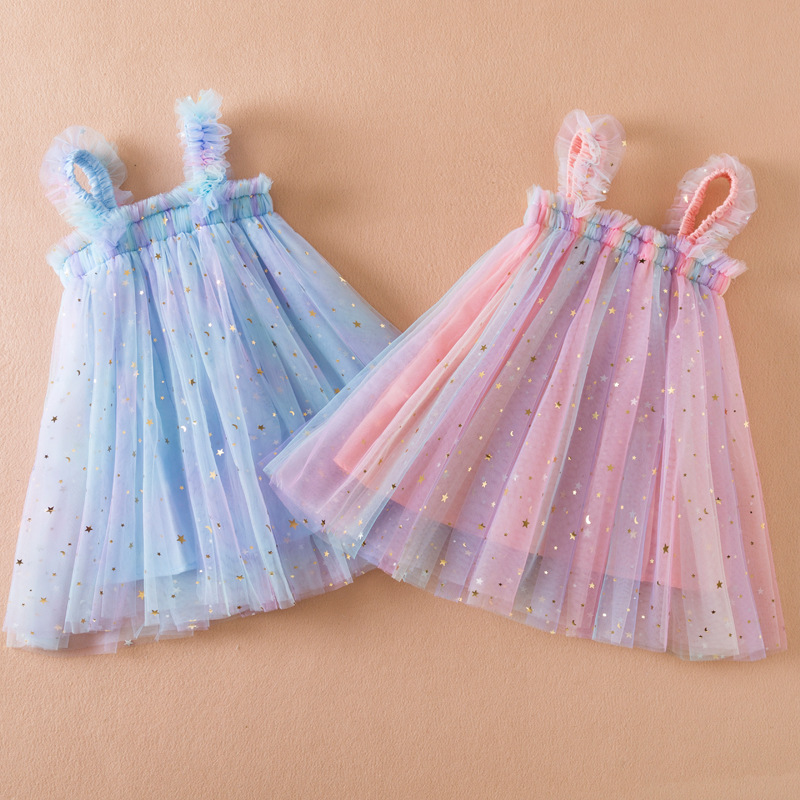 Baby Clothing Zara - Sweet Girls Summer Flying Sleeve Bow