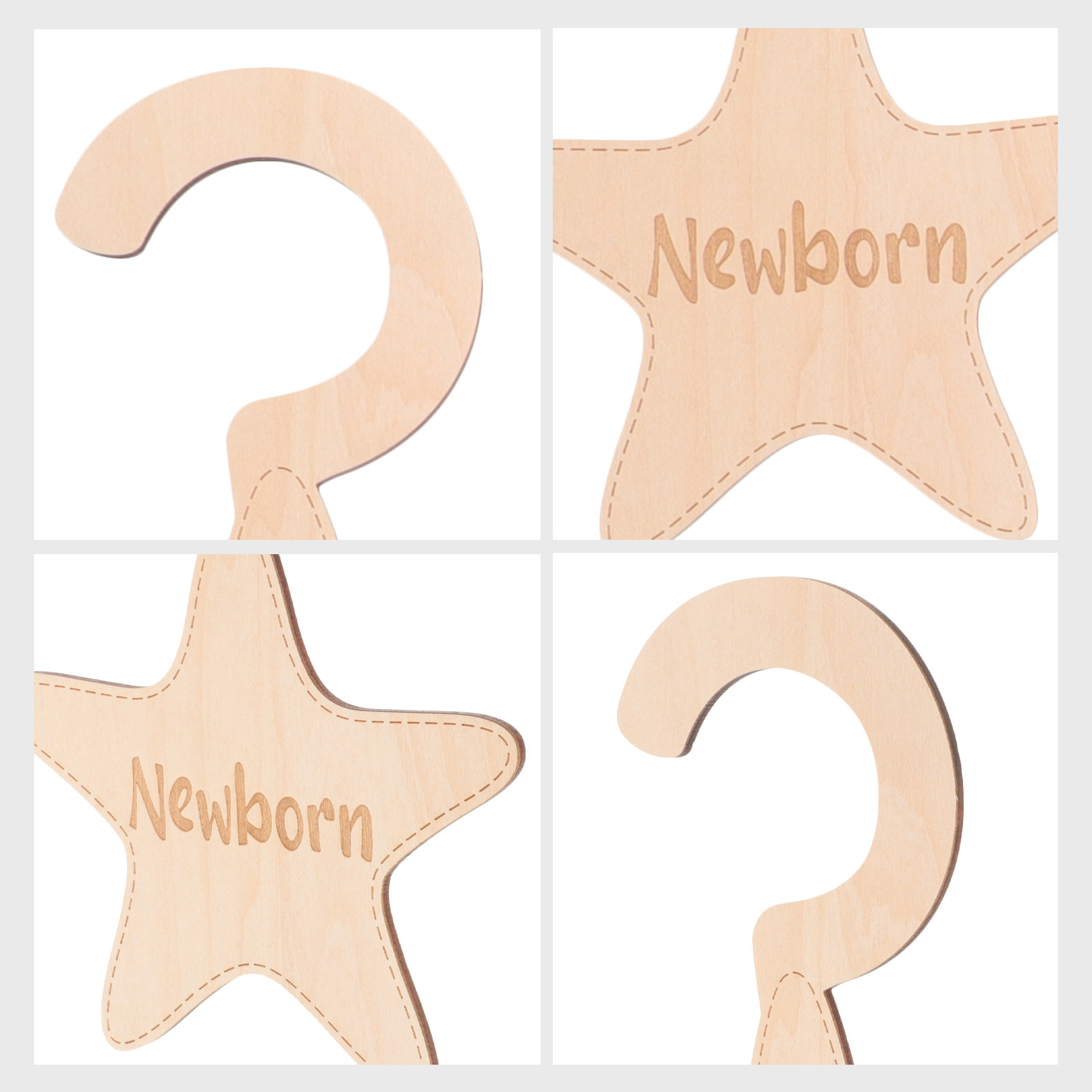 7Pcs Wood Baby Wardrobe Divide – обзор и цена Baby Clothing Hanger Dividers