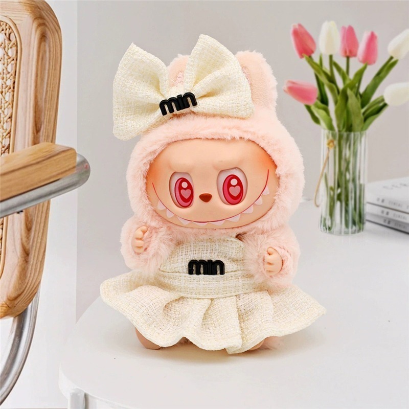 15 17cm For Labubu Doll Korean – обзор и цена Baby Clothing Unisex