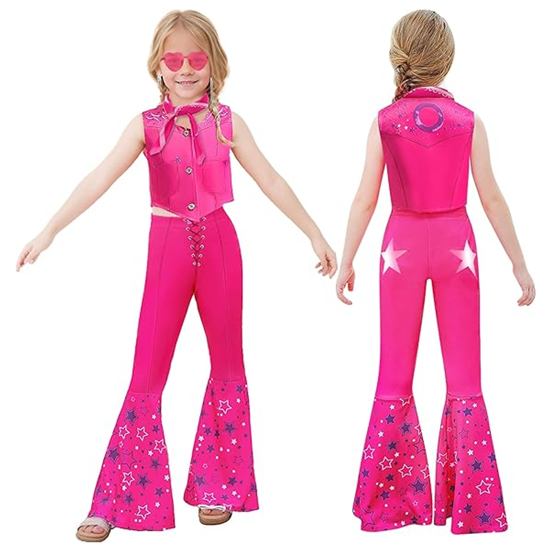 Cowgirl Pink Costume Set Girls – обзор и цена Baby Clothing Size