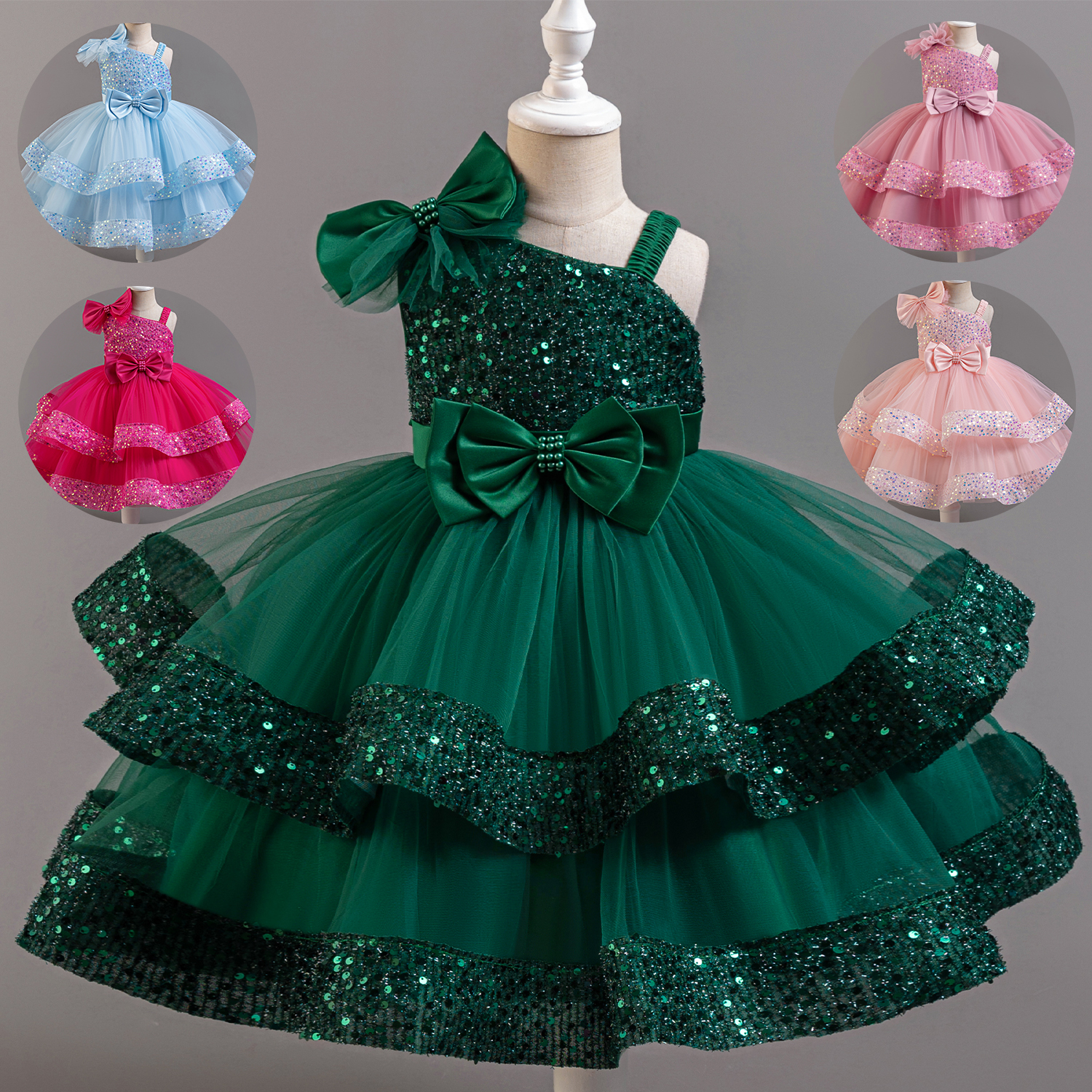 Flower Princess Sequins Baby W – обзор и цена Baby Clothing Dresser