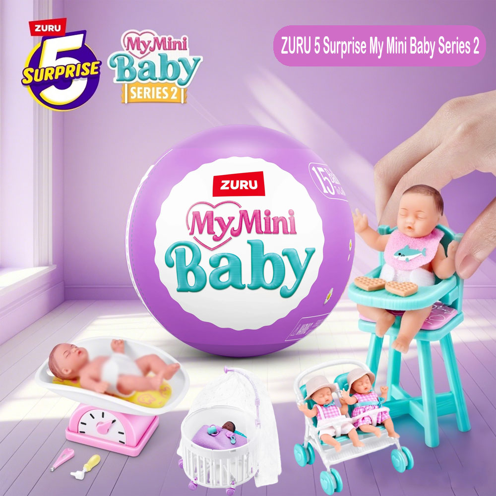 Zuru  My Mini Baby 2  5 Surpri – обзор и цена Baby Clothing Model