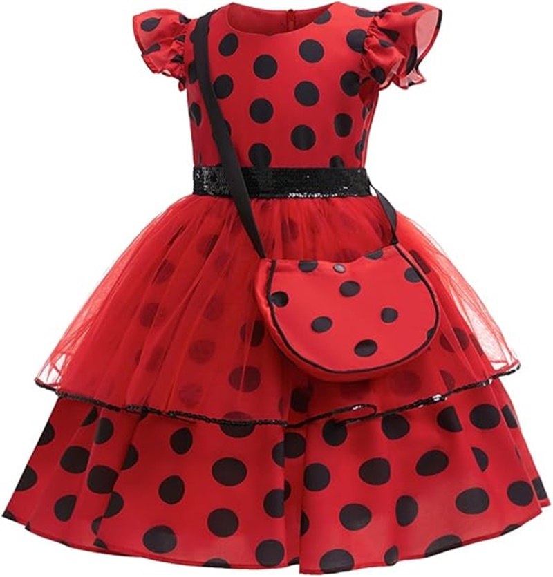 Girls Cosplay Costume Polka Do – обзор и цена Baby Clothing Size