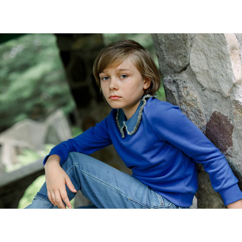 Ali Plus Aw25 Denim Collar Swe – обзор и цена Baby Clothing Crochet