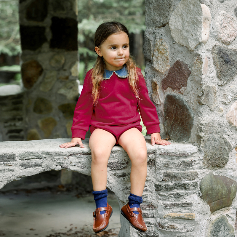 Ali Plus Aw25 Denim Collar Swe – обзор и цена Baby Clothing Crochet