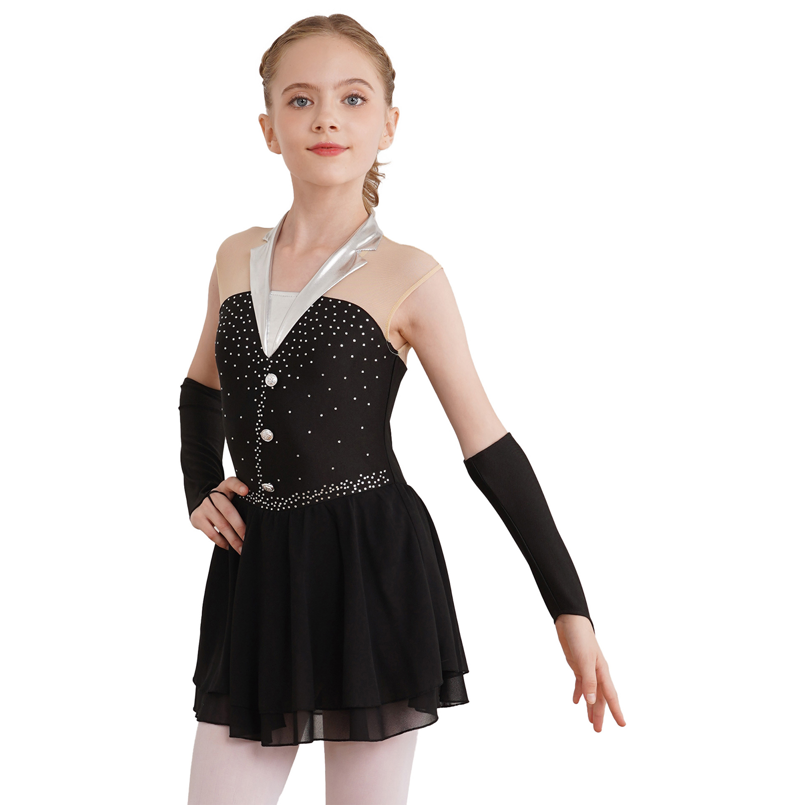 Kids Girls Shiny Ballet Skatin – обзор и цена Baby Clothing Size