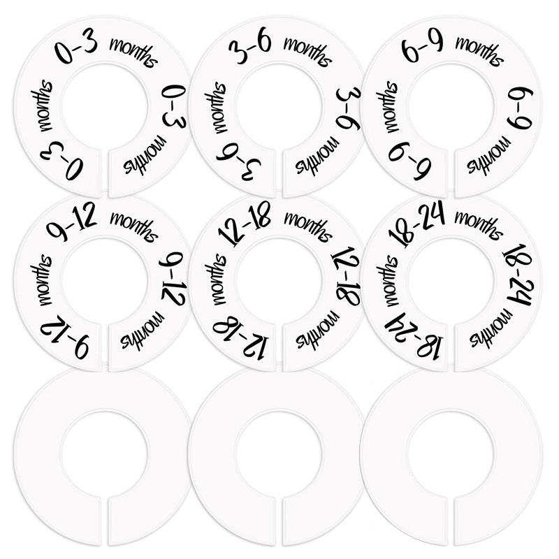100pcs Multi Size Baby Kids Cl – обзор и цена Baby Clothing Hanger Dividers