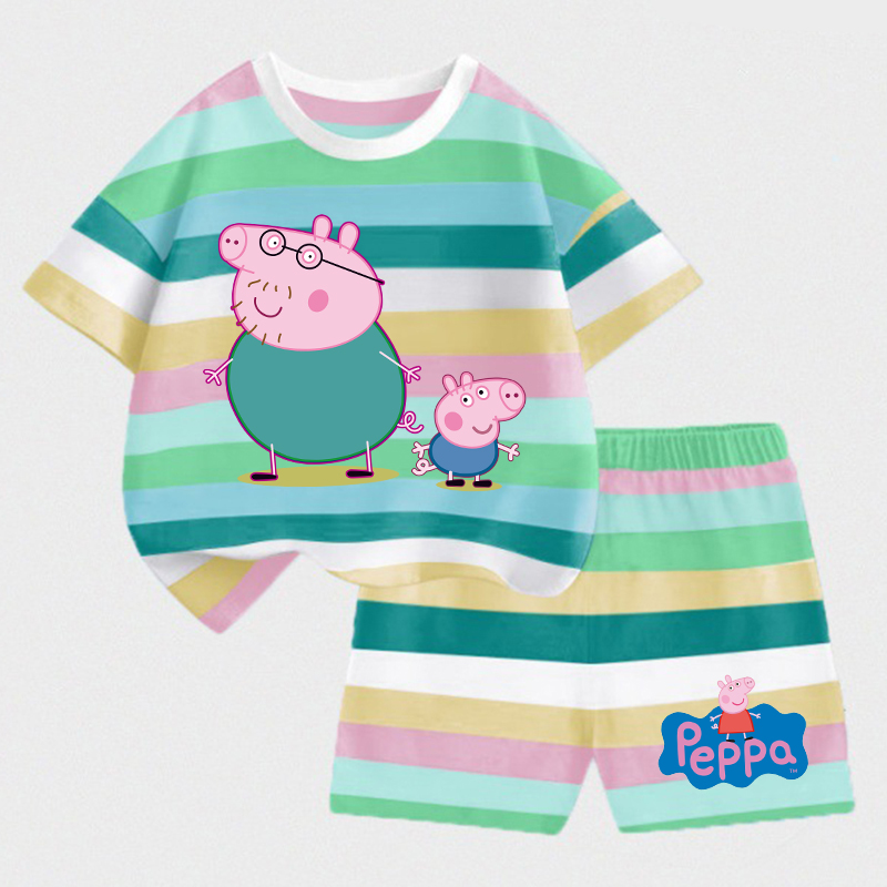 Peppa Pigs Girl boy Summer T s – обзор и цена Baby Clothing Model
