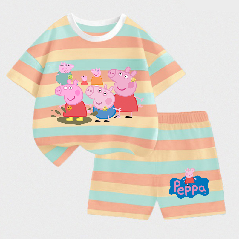 Peppa Pigs Girl boy Summer T s – обзор и цена Baby Clothing Model
