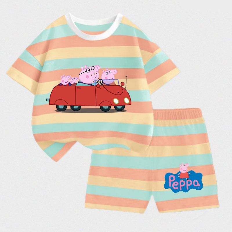 Peppa Pigs Girl boy Summer T s – обзор и цена Baby Clothing Model