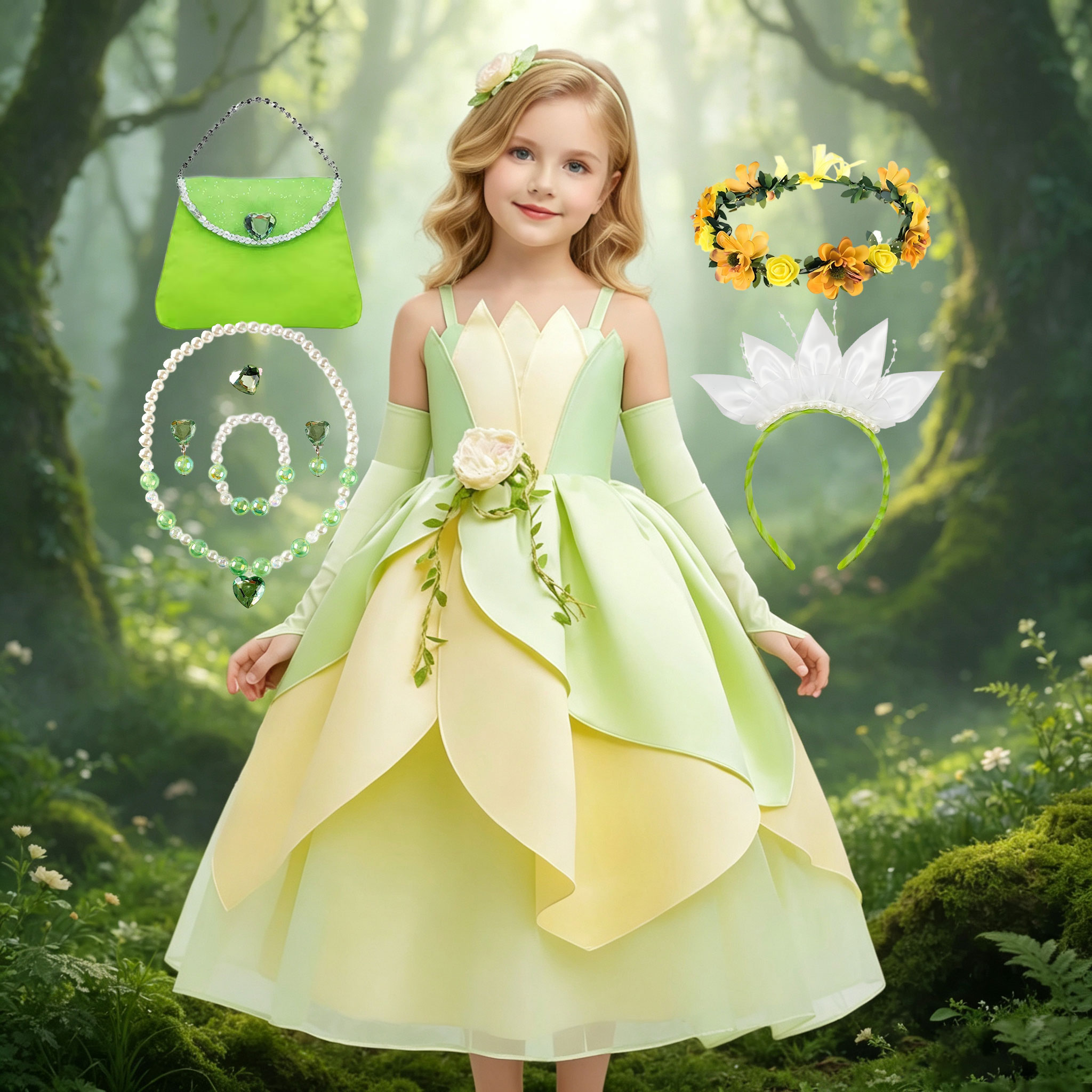 Summer Delicate Yellow Green F – обзор и цена Baby Clothing Size