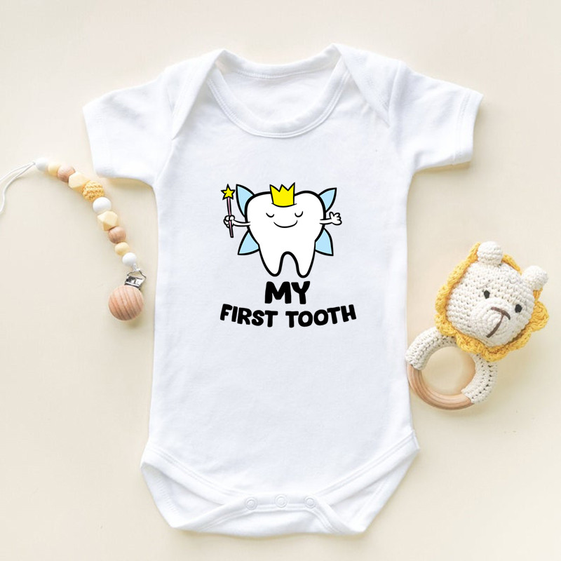 I Got My First Tooth Print Sho – обзор и цена Baby Clothing Online