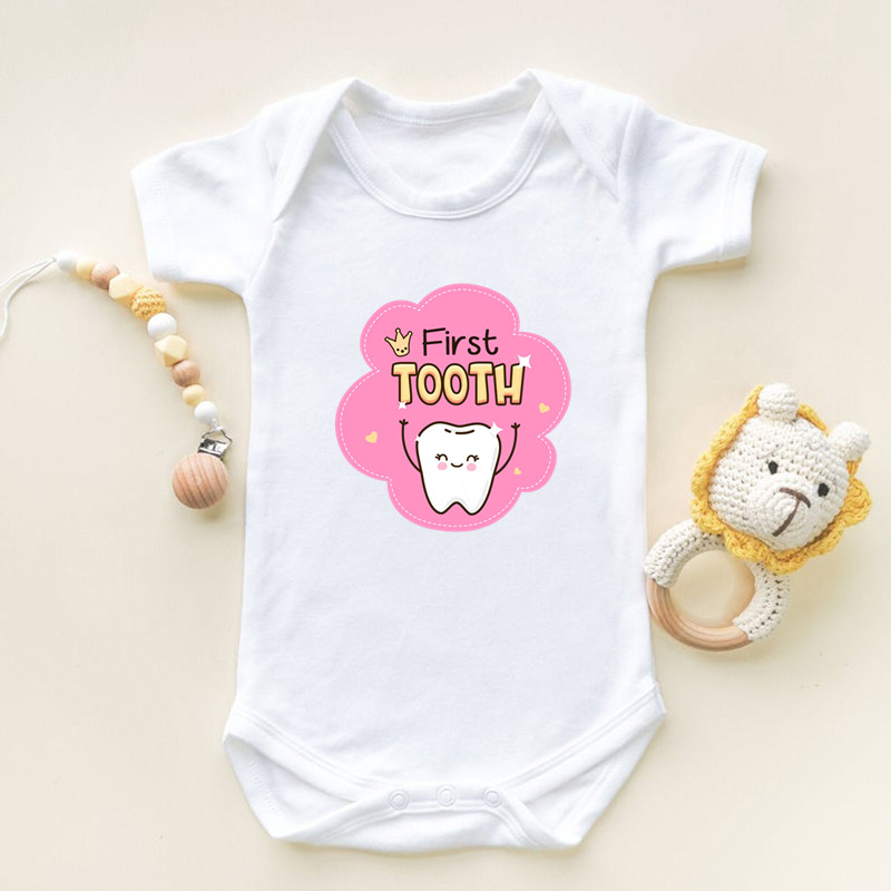I Got My First Tooth Print Sho – обзор и цена Baby Clothing Online