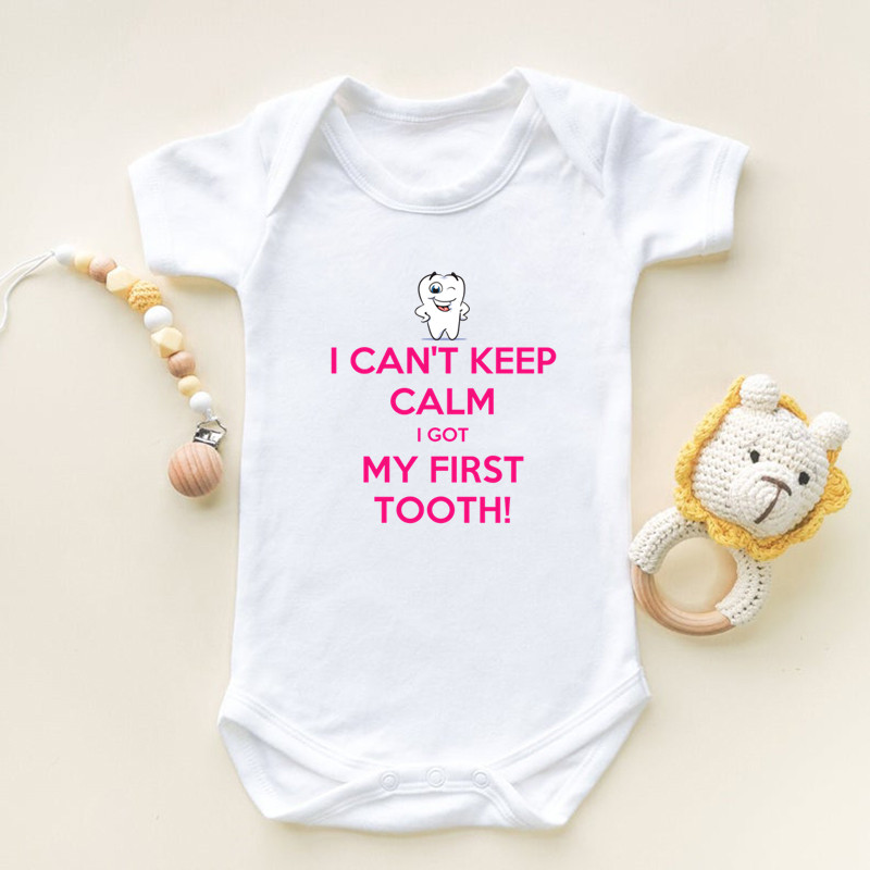 I Got My First Tooth Print Sho – обзор и цена Baby Clothing Online