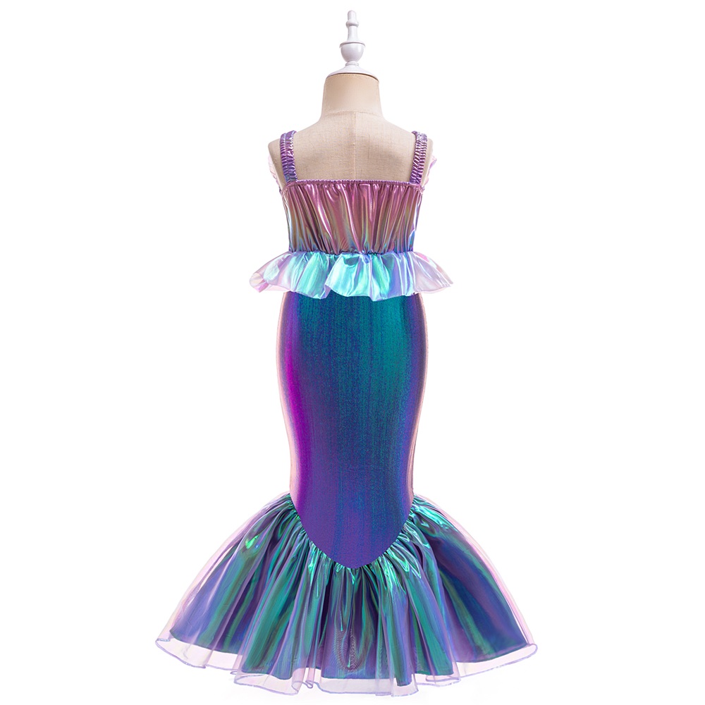 7pcs Girls Little Mermaid Cosp – обзор и цена Baby Clothing Size
