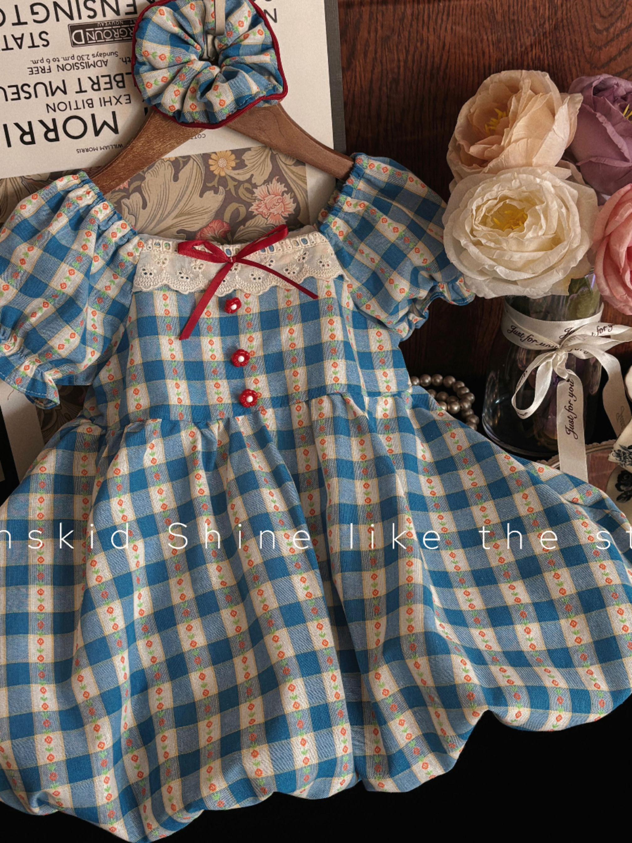 Girls Summer Plaid Dress Baby  – обзор и цена Baby Clothing Dresser