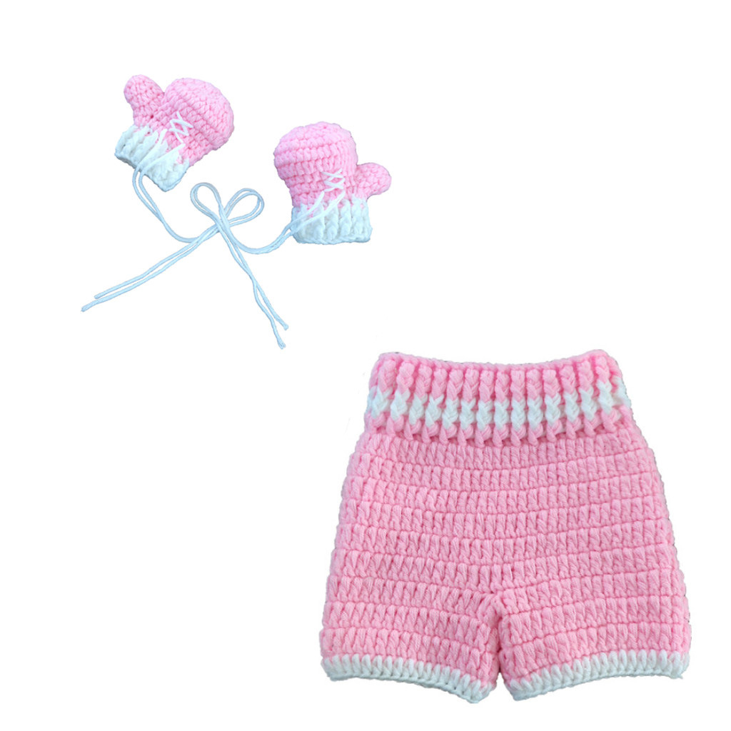 2pcs/set Newborn Baby Boxing D – обзор и цена Baby Clothing Crochet