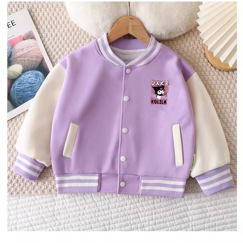 Sanrio kuromi girls baseball j – обзор и цена Baby Clothing Model