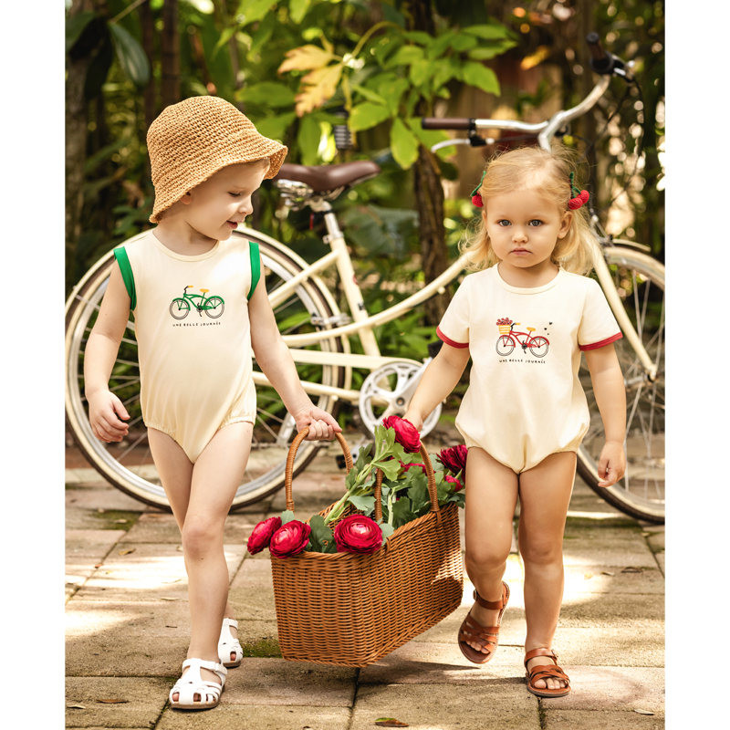 Ali Plus SS26 Printed Bike col – обзор и цена Baby Clothing Crochet