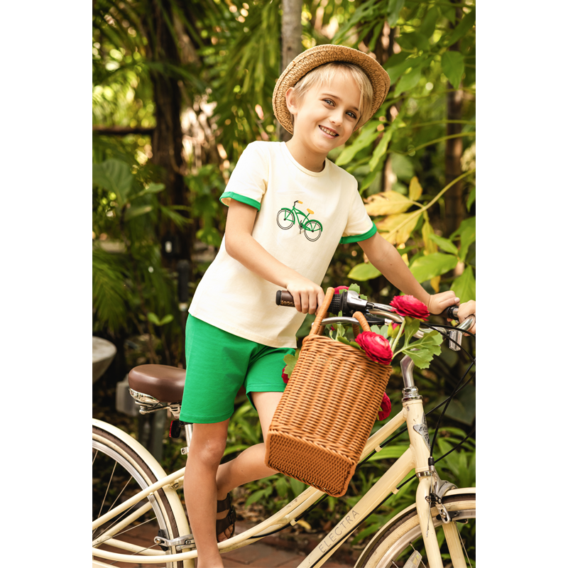 Ali Plus SS26 Printed Bike col – обзор и цена Baby Clothing Crochet