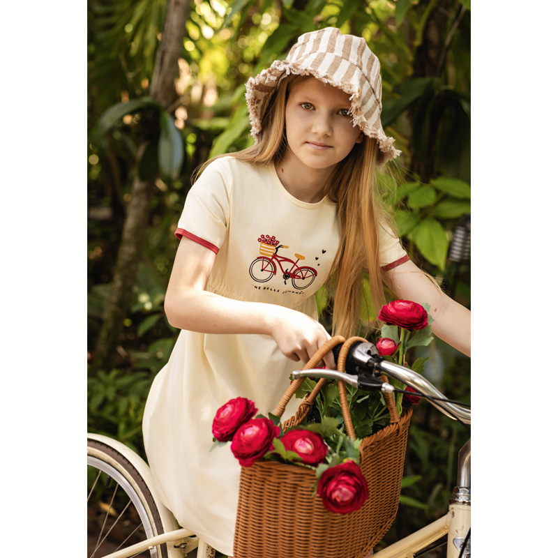 Ali Plus SS26 Printed Bike col – обзор и цена Baby Clothing Crochet