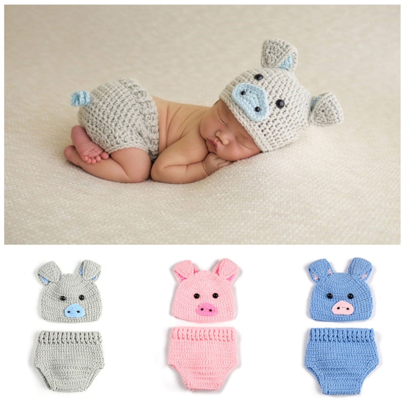3/2 Pcs/set Newborn Photograph – обзор и цена Baby Clothing Crochet