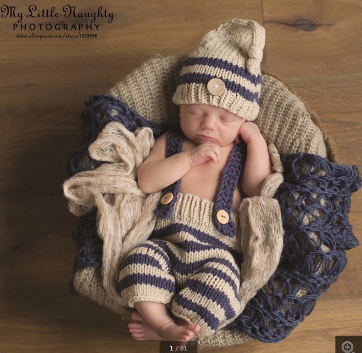 Baby Photo Costume Clothes New – обзор и цена Baby Clothing Crochet
