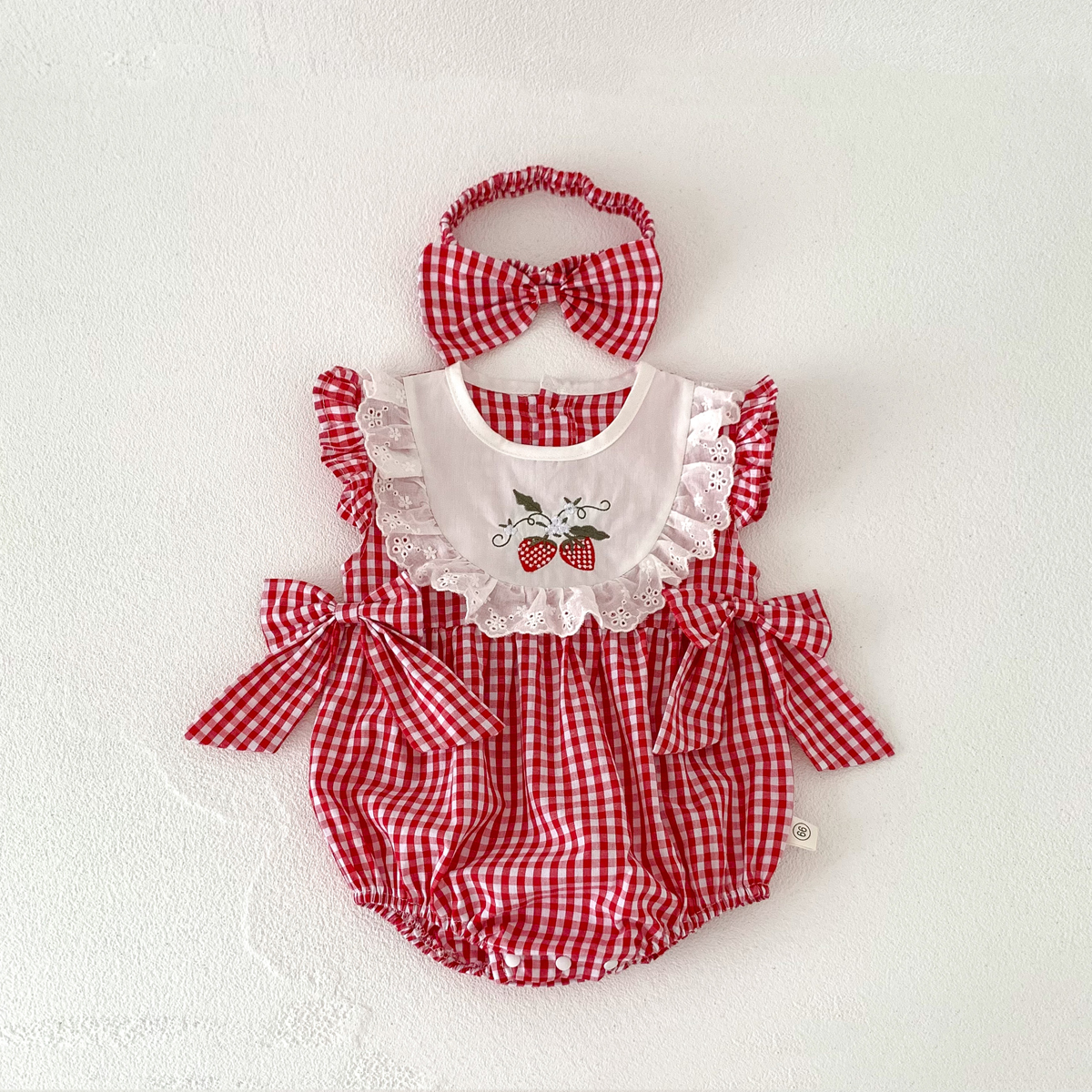 Summer Baby Girls Romper+Headb – обзор и цена Baby Clothing Online