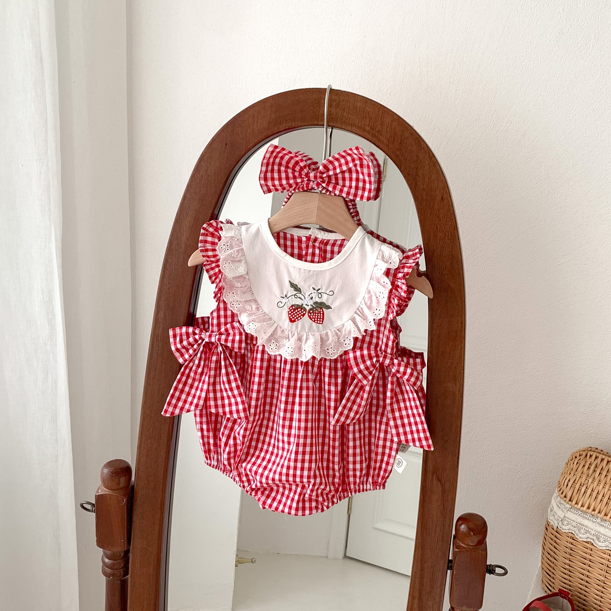 Summer Baby Girls Romper+Headb – обзор и цена Baby Clothing Online