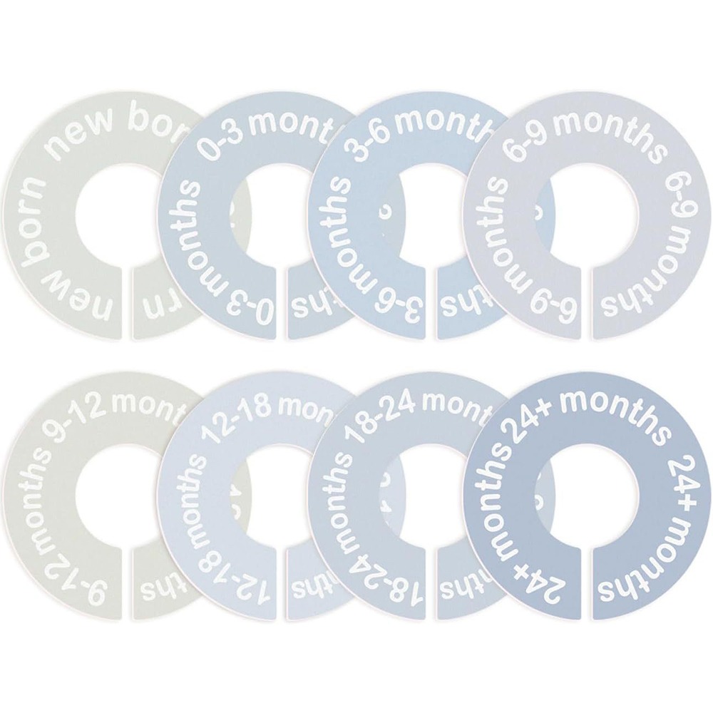 68/9Pcs Organizing Hangers Bab – обзор и цена Baby Clothing Hanger Dividers