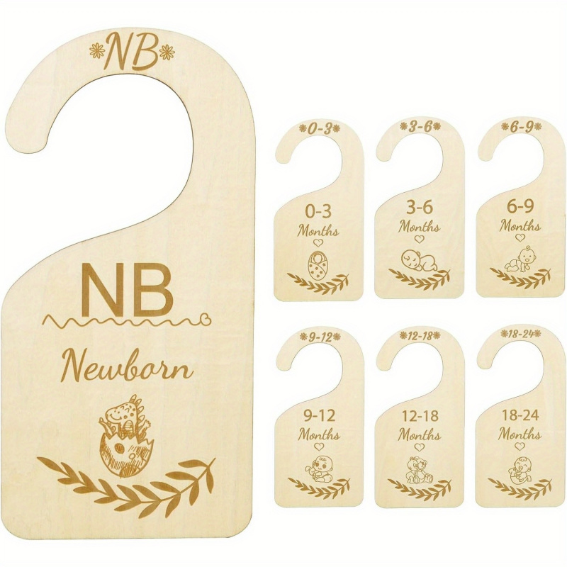 7pcs Wood Baby Closet Dividers – обзор и цена Baby Clothing Hanger Dividers
