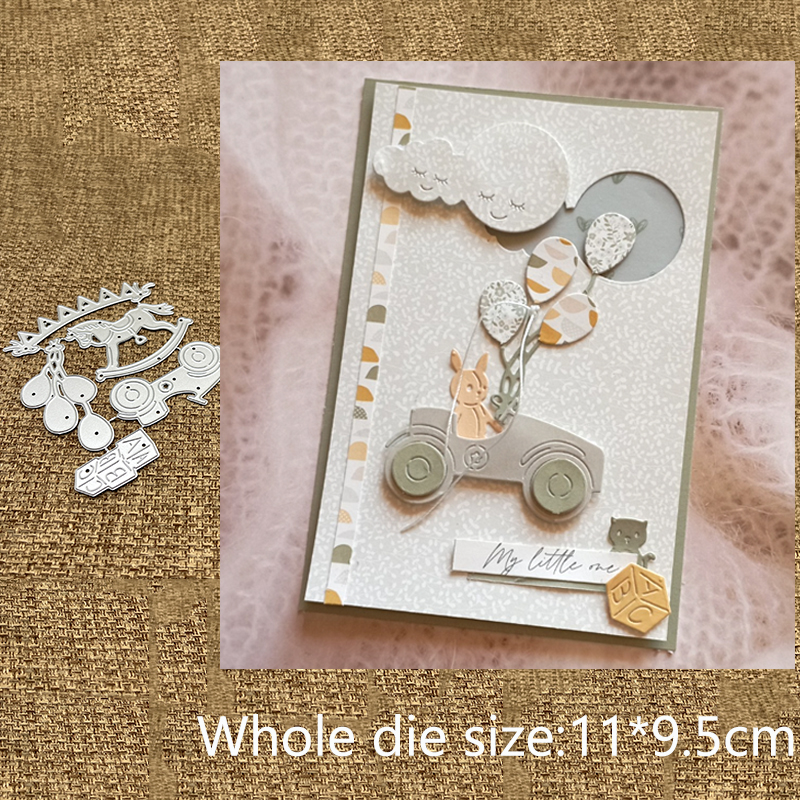 New Design Craft Metal stencil – обзор и цена Baby Clothing Model