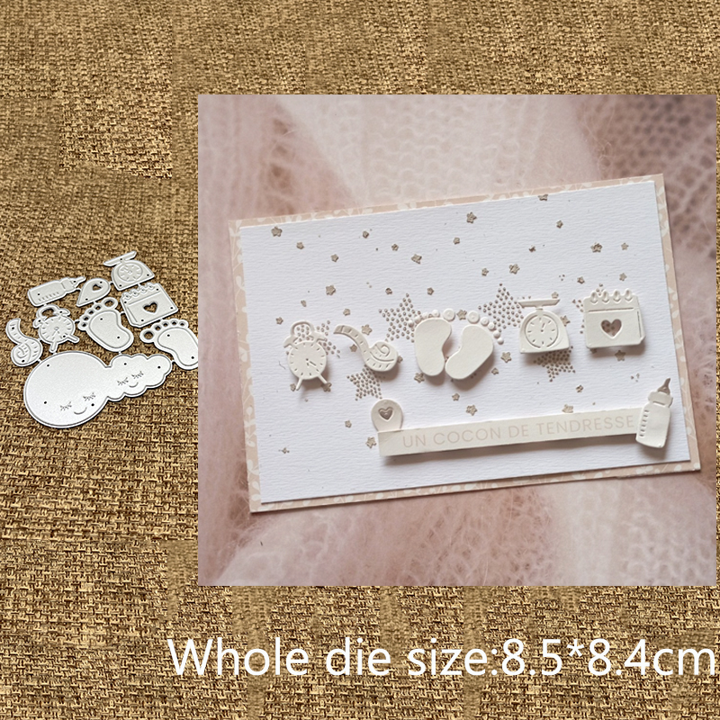 New Design Craft Metal stencil – обзор и цена Baby Clothing Model