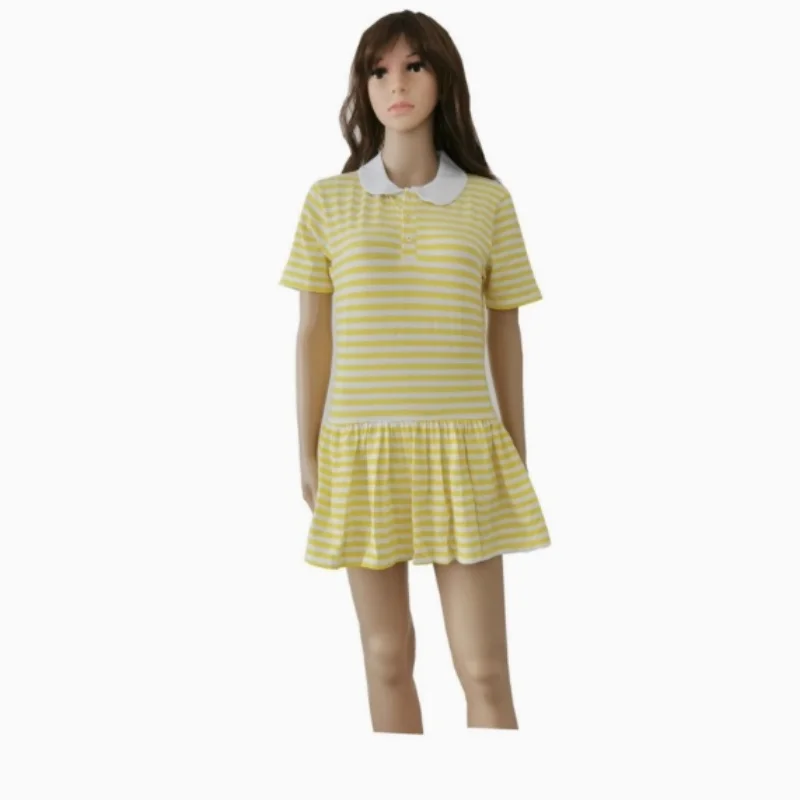 Playsuit Printed Yellow Stripe – обзор и цена Baby Clothing Crochet