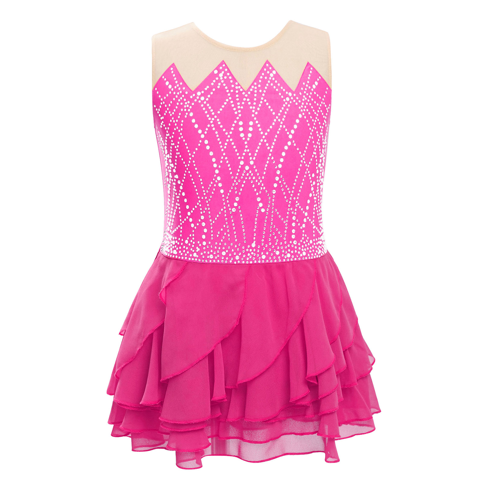 Girls Mesh Figure Skating Dres – обзор и цена Baby Clothing Size