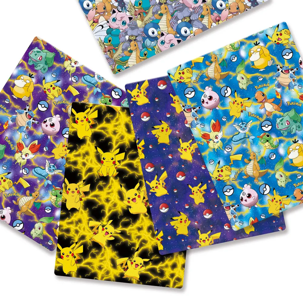 Pokemon Cartoon Fabric140*50cm – обзор и цена Baby Clothing Model