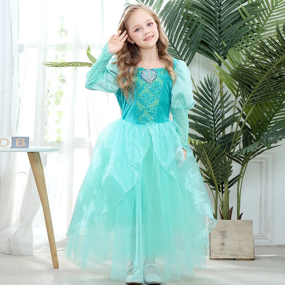 Elegant Lace Girls Dress Cospl – обзор и цена Baby Clothing Size