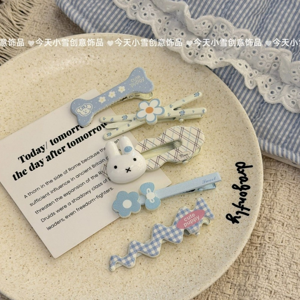 5pcs Miffy Hair Clip Cute Baby – обзор и цена Baby Clothing Model